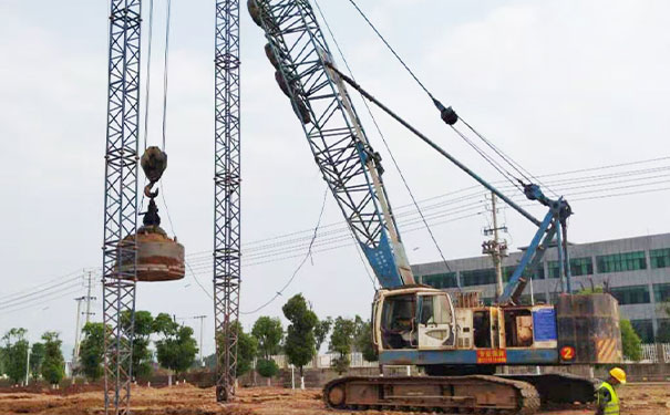 十堰道路建设中对于强夯的使用